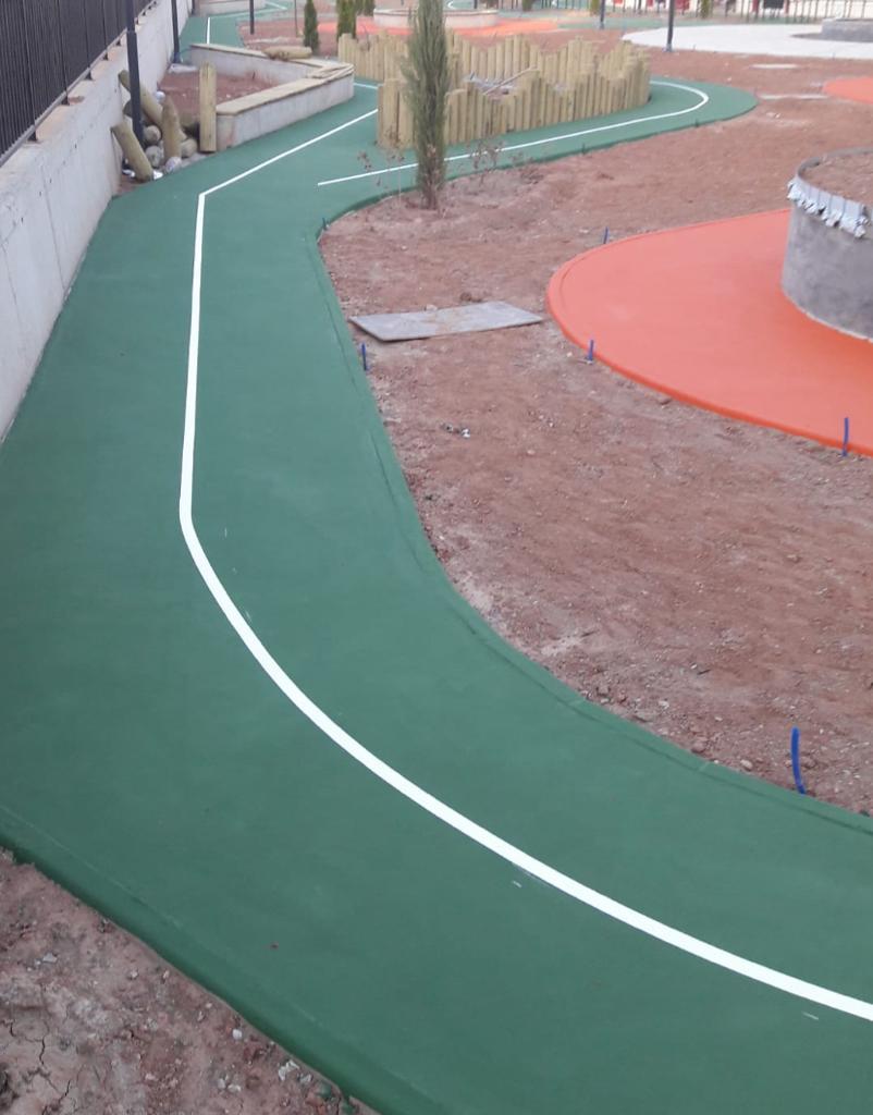 EPDM ve Dökme Kaucuklar B-KA-4100 | Zemin Döşemeleri ve Spor Sahaları | Erse Kent Mobilyaları